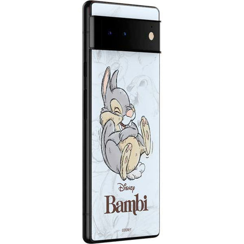 Disney Bambi Thumper Sketched portrait Google Pixel 6 Skin